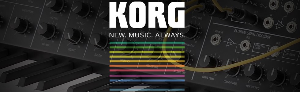 KORG. New. Music. Always.